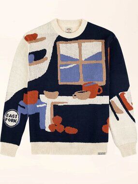 East Fork x Dinner Service Workshop Sweater Size Small NWT